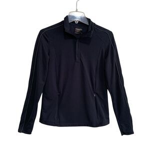 Mondetta Performance Lux Jacket Womens Size Small Long Sleeve 1/4 Zip Pockets